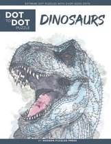 Modern Puzzles Dot to Dot Books- Dinosaurs - Dot to Dot Puzzle (Extreme Dot Puzzles with over 15000 dots) by Modern Puzzles Press