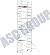 ASC rolsteiger 90 x 10.2 mtr werkhoogte en  lengte platform