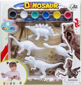 Lg-imports Schilder Je Eigen Dino Stegosaurus Junior 6-delig