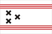 Vlag gemeente Hendrik-Ido-Ambacht 150x225 cm