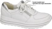 waldlaufer - 758009-H-Lana - Lage sneakersDames sneakers - Kleur: Wit/beige - Maat: 37.5