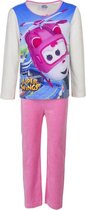 Disney meisjes velours pyjama Super Wings Wit 2134  - 110
