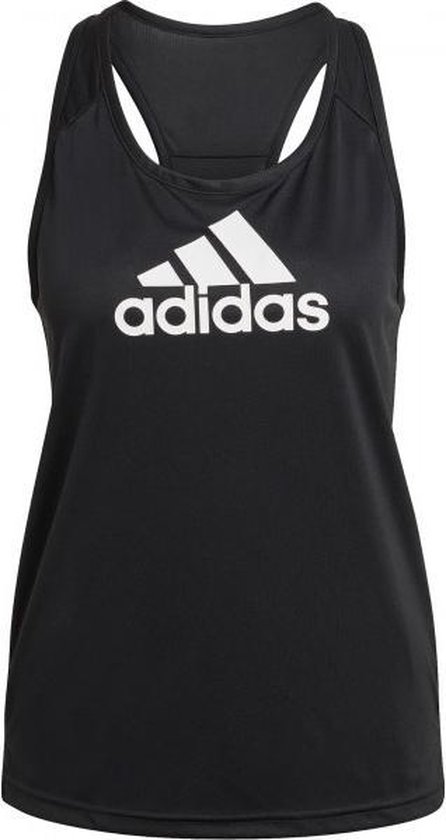 adidas Logo Sport Tanktop Dames - sportshirts - zwart - Vrouwen | bol.