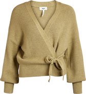 Object Vest Objviolette L/s Knit Cardigan 113 23034968 Khaki Dames Maat - M