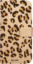 Casetastic Saffiano Wallet Case Apple iPhone 12/12 Pro Copper - Leopard Print