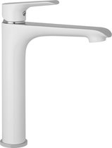 Saqu Design Collection 200 White Edition Saqu de lavabo High Wit/ chrome
