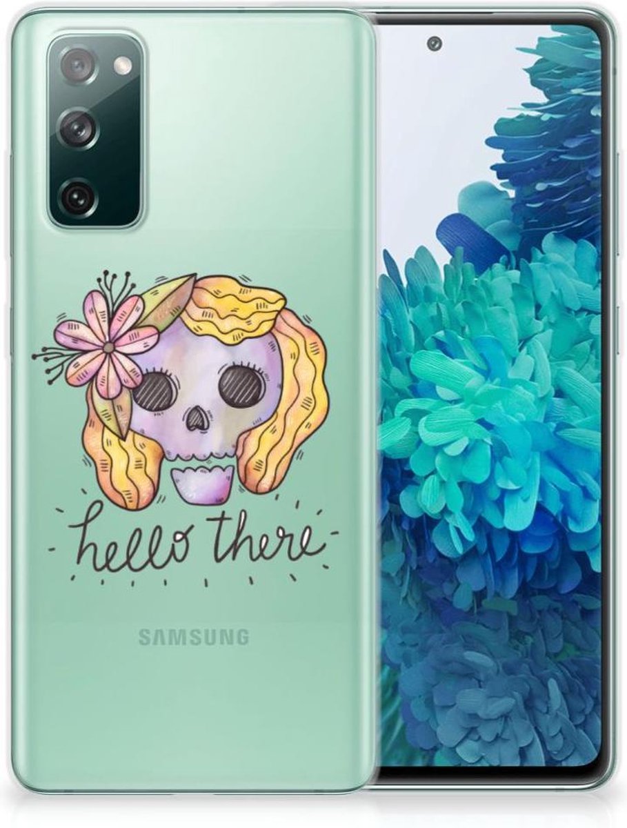 TPU Hoesje voor Silicone Back Case Samsung Galaxy S20 FE Boho Skull