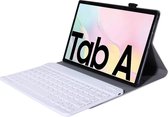 Ntech Bluetooth QWERTY Toetsenbordhoes - Geschikt voor Samsung Galaxy Tab A7 10.4 Inch - Goud