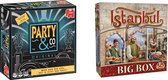 Spellenset - Bordspel - 2 Stuks - Party & Co & Istanbul Big Box