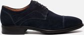 Ecco Citytray veterschoenen blauw - Maat 41