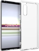 Sony Xperia 5 Hoesje Transparant - Accezz Clear Backcover - Shockproof