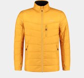 Cortazu Mountain Mid-layer Jas Zip-in Geel | Heren warm gevoerde outdoor jas
