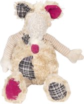 Clayre & Eef Decoratie Knuffel 30 cm Meerkleurig Polyester Knuffeldier