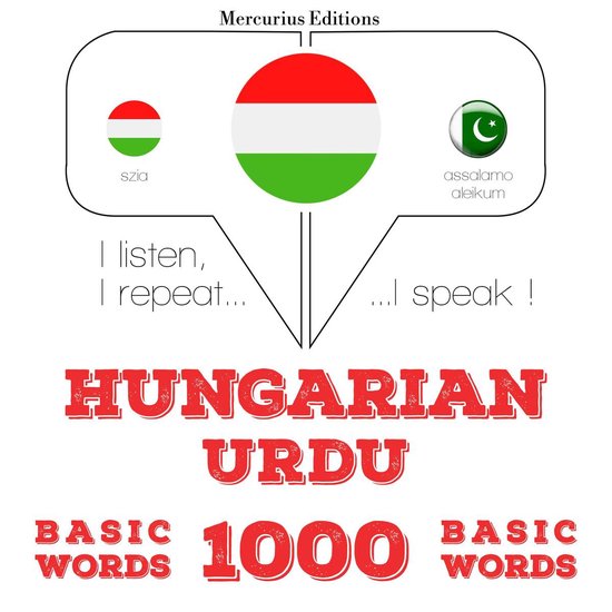 Magyar - urdu: 1000 alapszó - cover