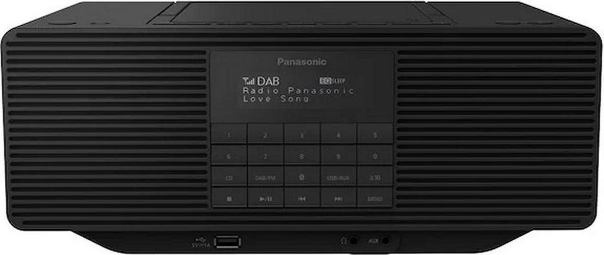Panasonic RX-D70BT radio Draagbaar Analoog & digitaal Zwart