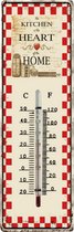 Balance Thermomètre Rustic - Thermomètre Rétro Intérieur-Extérieur