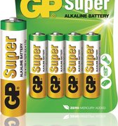 Gp Gpb1022 Batterij Alkaline Aa/lr6 1.5 V Super 4-blister