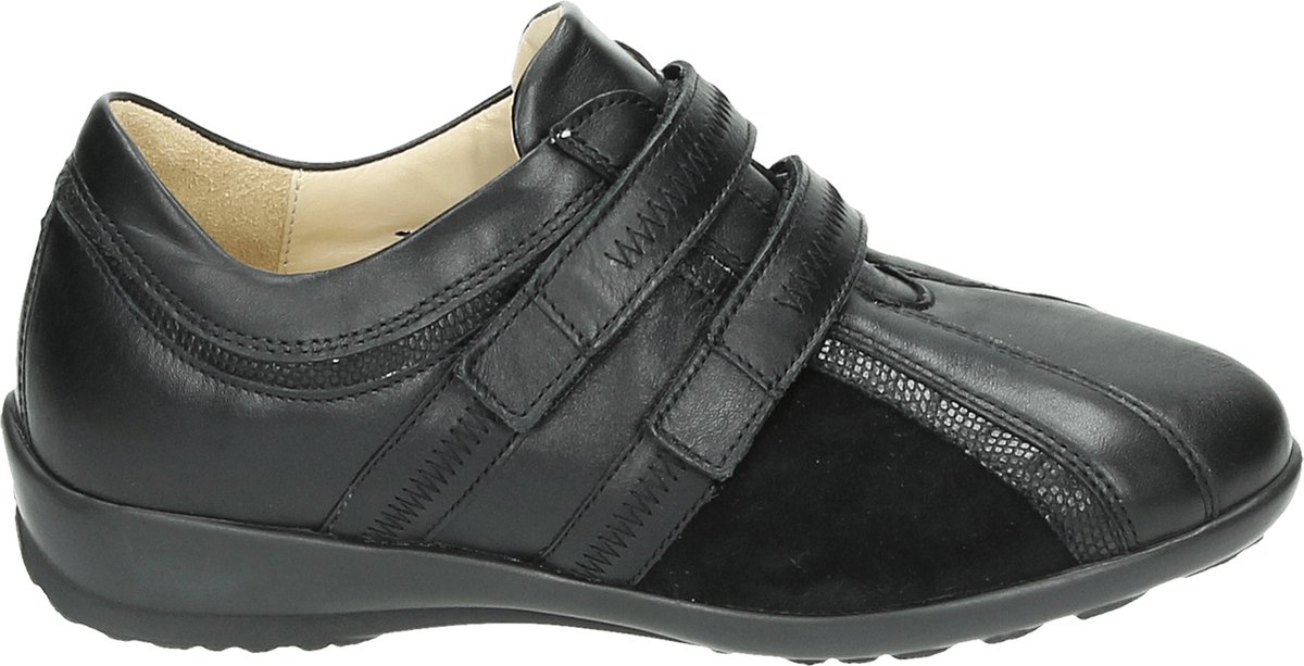 Actiflex - 87001 - Dames veterschoenen - Kleur: Zwart - Maat: 40.5