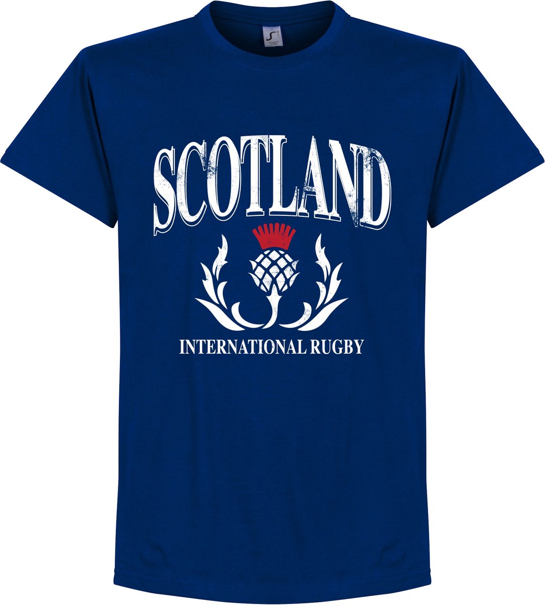 Schotland Rugby T-Shirt - Navy - XXL