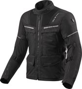 REV'IT! Offtrack Silver Green Textile Motorcycle Jacket L