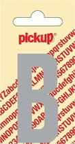 Pickup plakletter Nobel 60 mm - lichtgrijs B