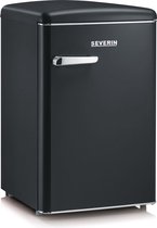 Severin RKS 8832  - Retro Tafelmodel koelkast - Mat Zwart met grote korting