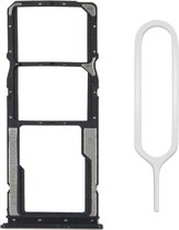 MMOBIEL Dual Sim Tray Kaart Houder Nano Slot voor Xiaomi Redmi 8 - Zwart - 6.22 inch