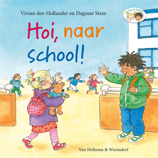 Lisa en Jimmy - Hoi, naar school! - cover
