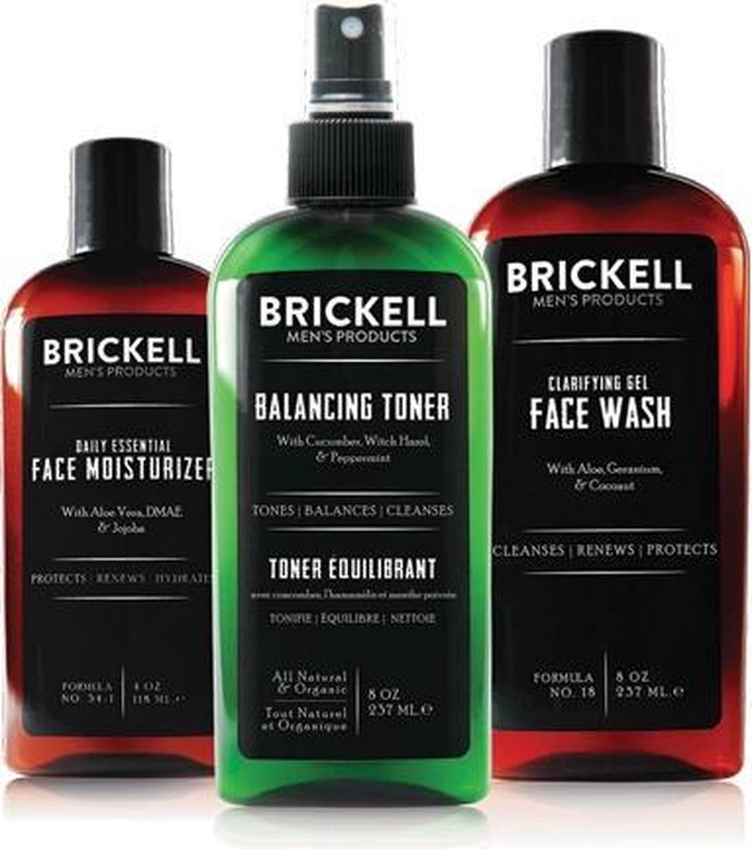 Brickell Daily Face Cleanse Routine for Oily Skin