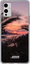 6F hoesje - geschikt voor OnePlus 9 -  Transparant TPU Case - Pretty Sunset #ffffff