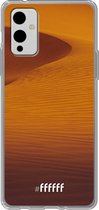 6F hoesje - geschikt voor OnePlus 9 -  Transparant TPU Case - Sand Dunes #ffffff