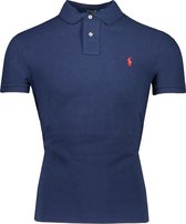 Polo Ralph Lauren Polo Blauw Getailleerd - Maat XL - Mannen - Never out of stock Collectie - Katoen