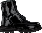 Omoda O1203 Veterboots - Laarzen Met Veters - Meisjes - Zwart - Maat 34