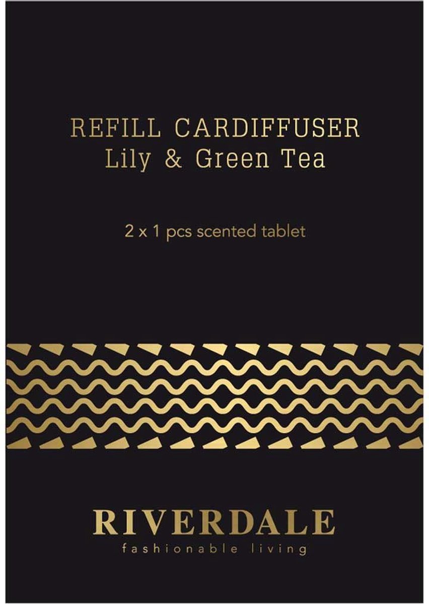 Goedkoopste Riverdale - Navulling Autoparfum - lily & green tea