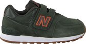 New Balance YV574 M - Kinderen Lage schoenen - Kleur: Groen - Maat: 31