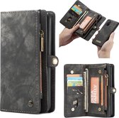 caseme - Hoesje geschikt voor Samsung Galaxy A51 - 2 in 1 wallet book case - zwart