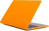 By Qubix MacBook Pro Touchbar 13 inch case - 2020 model - Oranje MacBook case Laptop cover Macbook cover hoes hardcase