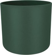 Elho B.for Soft Rond 14 - Bloempot voor Binnen - 100% gerecycled plastic - Ø 13.8 x H 12.5 cm - Blad Groen