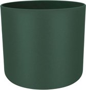 Elho B.for Soft Rond 14 - Pot De Fleurs pour Intérieur - Ø 13.8 x H 12.5 cm - Vert