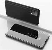 Mirror View Case - Samsung Galaxy A52 / A52s Hoesje - Zwart