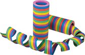 Tib Serpentines Strepen 15 Meter Papier 2 Stuks - Multicolor