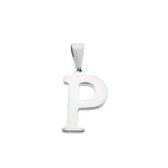 Stalen hanger letter p