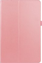 Shop4 - Samsung Galaxy Tab A7 10.4 (2020) Hoes - Book Cover Lychee Roze