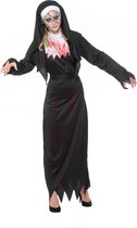 Karnival Costumes Verkleedjurk Zombie-non Polyester 3-delig Maat S