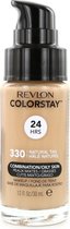 Revlon Colorstay Matte Finish Foundation - 330 Natural Tan (Combination/Oily Skin)