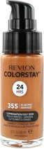 Revlon Colorstay Matte Finish Foundation - 355 Almond (voor vette en gecombineerde huid)