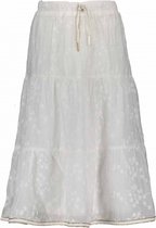 NONO Meisjes rokjes NONO Nael maxi skirt Embroidered cotton Snow White 116