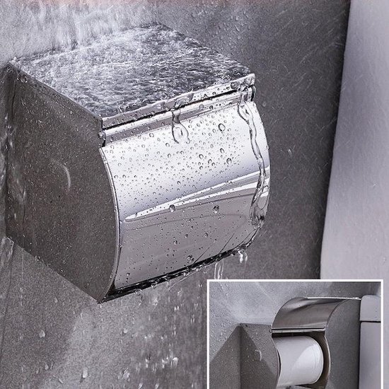 Decopatent du porte-rouleau de papier toilette en acier inoxydable - WC  le