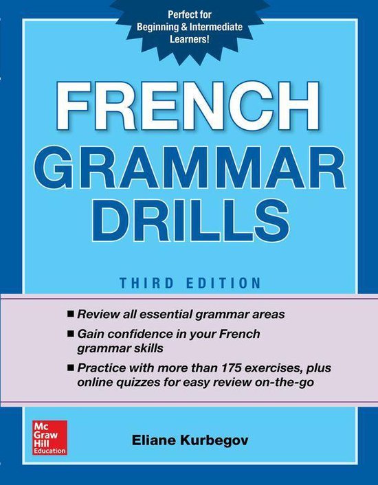 French Grammar Drills, Third Edition - cover