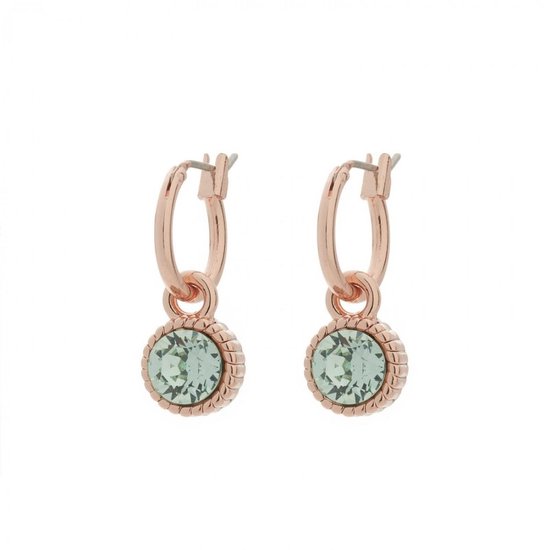 BIBA 8923 Boucles d'oreilles pendantes rose Chrysolite Opal